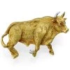 Scully & Scully 18k Yellow Gold Bull Pin -Jewelry Shop unnamed file 514