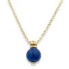 Scully & Scully 18k Yellow Gold Lapis Lazuli Bead Necklace -Jewelry Shop unnamed file 518