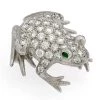 Scully & Scully 18k White Gold Frog With Diamonds Pin -Jewelry Shop unnamed file 520