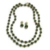 Scully & Scully 18K Yellow Gold And Jade Tourm Necklace