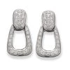 Scully & Scully 18k White Gold Diamond Door Knocker Earrings -Jewelry Shop unnamed file 553