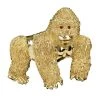 Scully & Scully 18k Yellow Gold Gorilla Pin -Jewelry Shop unnamed file 557