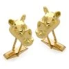 Scully & Scully 18K Yellow Gold Safari Rhino Cufflinks -Jewelry Shop unnamed file 587
