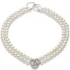 Scully & Scully 18k Diamond Triple Love Knot Pearl Necklace -Jewelry Shop unnamed file 633