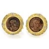 Scully & Scully 18k Gold Constantine Coin Earrings -Jewelry Shop unnamed file 688