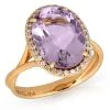 Scully & Scully 18k Rose Gold Amethyst Diamond Ring -Jewelry Shop unnamed file 689
