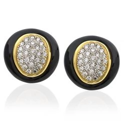 Scully & Scully 18k Gold Carved Onyx Earrings -Jewelry Shop unnamed file 696