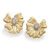 Scully & Scully 18k Gold Matte & Satin Bow Earrings -Jewelry Shop unnamed file 705