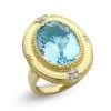 Scully & Scully 18K Yellow Gold Sky Blue Topaz Ring -Jewelry Shop unnamed file 736