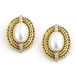 Scully & Scully 18k Gold Twisted Rope Pearl Earrings -Jewelry Shop unnamed file 740