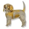Scully & Scully 18k White & Yellow Gold Beagle Pin -Jewelry Shop unnamed file 77
