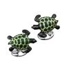 Scully & Scully Sterling Silver And Enamel Swimming Turtles Cufflinks -Jewelry Shop unnamed file 790