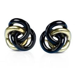 Scully & Scully 18k Onyx Love Knot Earrings -Jewelry Shop unnamed file 804