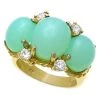 Scully & Scully 18k Yellow Gold Chalcedony & Diamond Ring -Jewelry Shop unnamed file 827