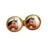 Scully & Scully 18k Gold & Enamel Horse Head Cufflinks -Jewelry Shop unnamed file 864