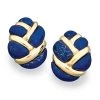 Scully & Scully 18k Lapis Lazuli Herringbone Earrings -Jewelry Shop unnamed file 867