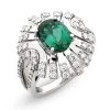 Scully & Scully 18k White Gold Tourmaline & Diamond Ring -Jewelry Shop unnamed file 908